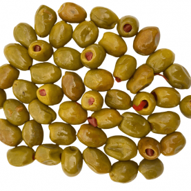 Olives halkidiki farcie poivron véritable