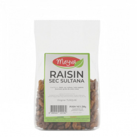 Raisins secs Sultana sachet 200 gr